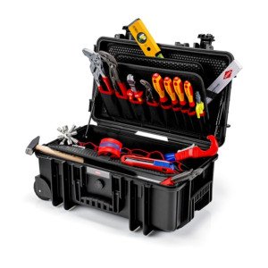Walizka narzędziowa "Robust26" dla monterów instalacji sanitarnych 17 narzędzi 00 21 33 S Knipex