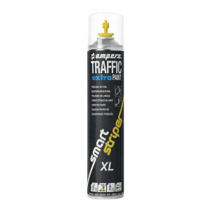 Spray do znakowania podłóg Traffic Extra Paint XL 750ml żółty Ampere