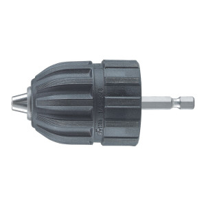 Uchwyt wiertarski szybkomocujący EXTRA80-RV Ø 1-10 mm 1/4″ Hex prawo- i lewobieżny, tworzywo RÖHM
