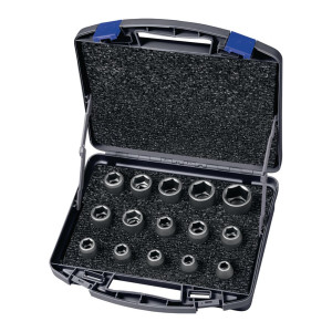 Zestaw nasadek udarowych 720 KS 15 OL 15-częściowy 1/2″ ASW