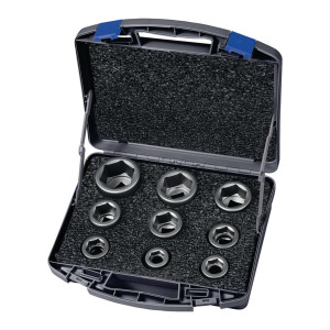 Zestaw nasadek udarowych 740 KS 9 OL 11-częściowy 3/4″ 6-kątny ASW