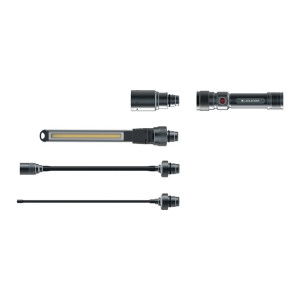 Zestaw lamp roboczych Worker's Friend 250 - 500 lm Li-Ion 130 m kolor czarny LEDLENSER
