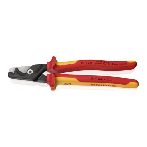 Nożyce do kabli StepCut® XL VDE ze stopniowanymi krawędziami tnącymi 95 18 225 Knipex