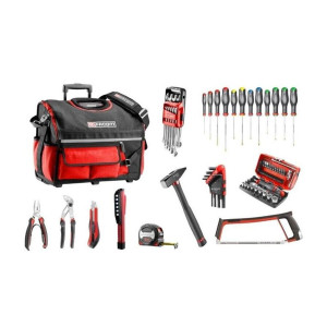 Zestaw 76 narzędzi do mechaniki ogólnej w torbie PROBAG BS.R20, BAG.GM Facom