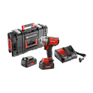 Akumulatorowy klucz udarowy 1/2" 813 Nm 18 V, 2 x akum. 5Ah, ładowarka, walizka IP65, FCF894P2-QW Facom