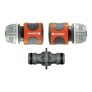 Zestaw szybkozłączy z tworzywa 1/2, 5/8 ″ 13, 15 mm GARDENA