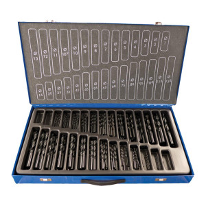 Zestaw wierteł krętych walcowane D338N HSS 1-13mm 145 sztuk FORUM