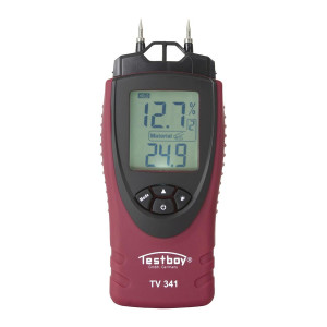 Miernik pomiar wilgotności materiału TV 341 0–55% auto wyłączanie TESTBOY