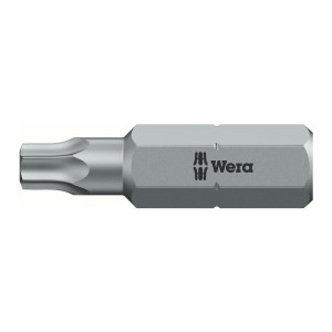 Bit 867/1 Z BO z otworem 1/4", do śrub z gniazdem TORX® BO, 10x25 mm Wera