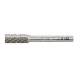 Pilnik obrotowy z węglika spiekanego cylindryczny ZYA-S 0820 z uzębieniem czołowym, uzębienie C 6 mm 8x20 mm Forum