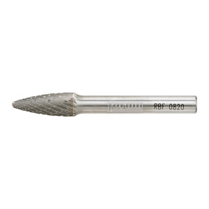 Pilnik obrotowy z węglika spiekanego łukowy, zaokrąglony, 6 mm 8x20 mm RBF0820 Forum