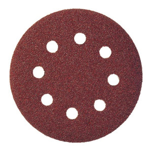 Krążek ścierny korundowy z rzepem, Ø zew. 125 mm, K 120 Forum