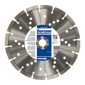 Tarcza diamentowa do cięcia z segmentami spawanymi laserowo, średnia koncentracja diamentu, 115x22,2x2,7 mm Forum