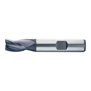 Frez trzpieniowy HSS Co8 3-ostrzowy TiCN DIN 327 4 mm Forum