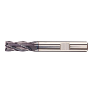 Frez trzpieniowy pełnowęglikowy AlTiN DIN6527 4-ostrzowy 8 mm Fortis