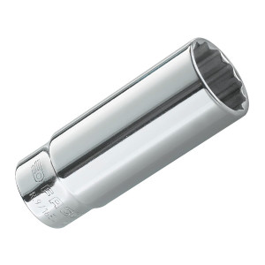 Klucz nasadowy 12-kątny 1/4" długi calowy 11/32
