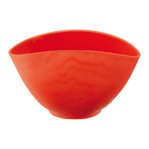 Gumowy pojemnik do mieszania gipsu 130x95 mm czerwony Haromac