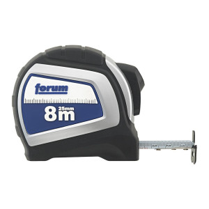 Taśma miernicza kieszonkowa stalowa Autolock 8m x 25mm Forum