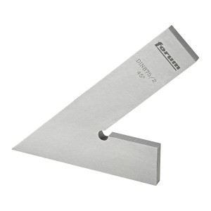 Kątownik ostry stalowy DIN 875/II 45° 120x80 mm Forum