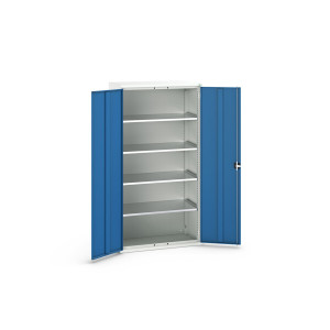 Szafa metalowa z drzwiami skrzydłowymi 4 półki 1050x550x2000 mm bott