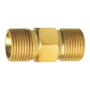 Złącze dwugwintowe G 3/8" R x G 3/8" L z mosiądzu