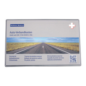 Apteczka samochodowa pierwszej pomocy plastikowa DIN 13164 Holthaus Medical