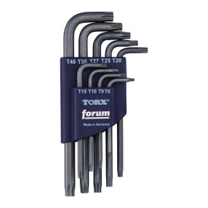 Klucze trzpieniowe TORX zestaw 9 szt. T8-T40 Forum