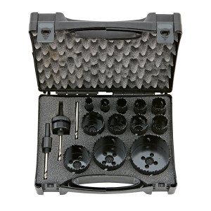 Zestaw otwornic bimetalicznych HSS 16–76 mm, 15 sztuk Forum
