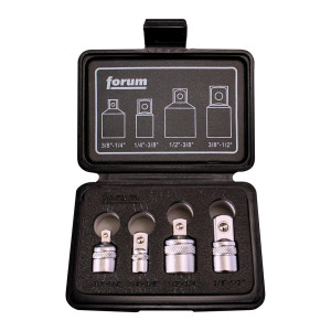 Zestaw adapterów 1/4"-1/2", 4 sztuki FORUM
