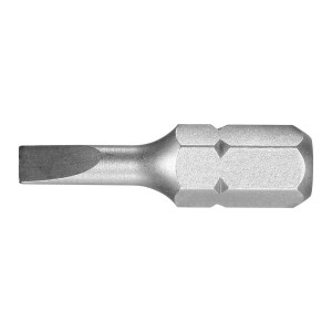 Bit 1/4" do śrub z rowkiem DIN3126 C6,3 3,5x0,6x25 mm utwardzany Forum