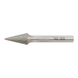 Pilnik obrotowy z węglika spiekanego w kształcie stożka ostrego, 6 mm 10x20 mm SKM1020 Forum