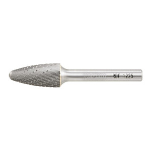 Pilnik obrotowy z węglika spiekanego łukowy, zaokrąglony, 6 mm 12x25 mm RBF1225 Forum
