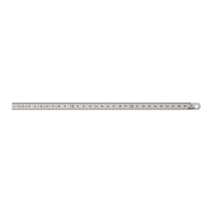 Liniał stalowy nierdzewny Inox 13x0,5 mm 300 mm Forum