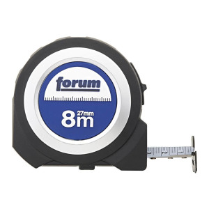 Miara zwijana stalowa nylonowa taśma 8 m x 27 mm Forum