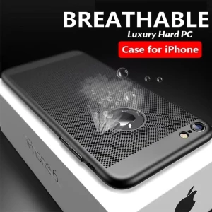 Etui ODDYCHAJĄCE iPhone 7 Plus / 8 Plus TERMICZNE czarne