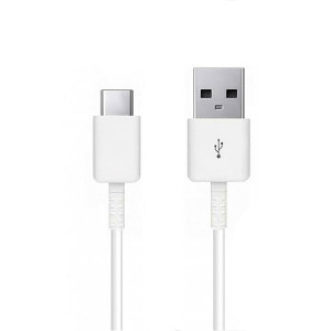 Kabel USB - USB Typ C, do iPhone 15/16/17, tableta, laptopa, 1 metr, biały