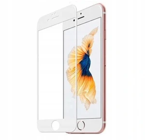 Hartowane szkło Full Glue 5D IPHONE SE2022/SE2020BIAŁA RAMKA