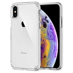 Etui do iPhone X/XS przeźroczyste silikonowe ochronne