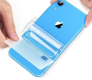 Folia hydrożelowa do iPhone XR na tył ochronna nieszczerbiąca