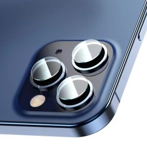 Szkło hartowane do iPhone 12 Pro na aparaty, obiektywy hybrydowe