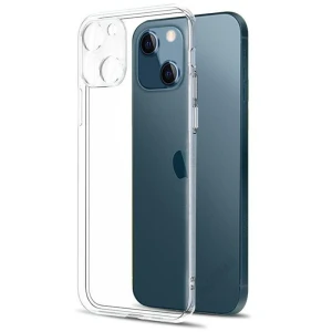 Etui do iPhone 14 Unique Crystal Hybrid case, ultra cienkie, hybrydowe z ochroną kamery, przeźroczyste