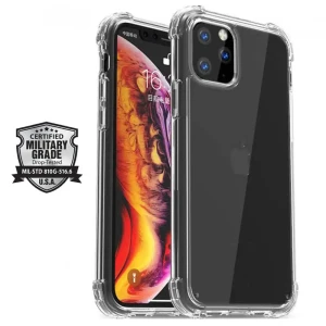 Etui bumper iPhone 13 Pro Max Premium VIP certyfikowany case wzmocnione rogi, przeźroczyste