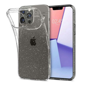 Etui do iPhone 13 Pro z brokatem ochronne cienkie przeźroczyste glitter