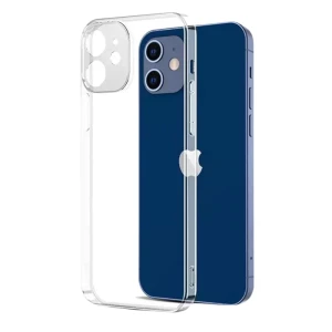 Etui do iPhone 12 Unique Crystal Hybrid Case krystalicznie czyste hybrydowe, ochrona aparatu