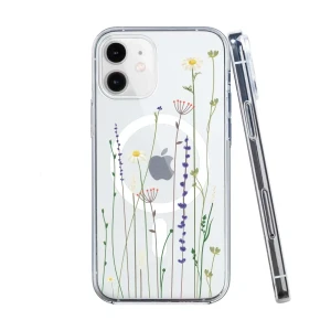 Etui do iPhone 12 MagSafe, wiosenne kwiaty
