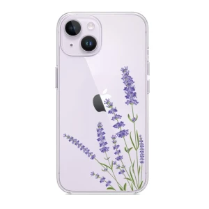 Etui do iPhone 14, lawenda