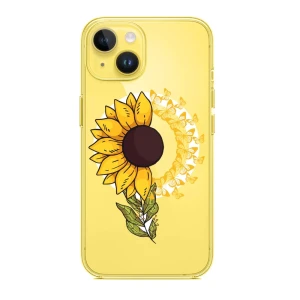 Etui do iPhone 13, słonecznik z Magsafe