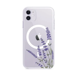 Etui do iPhone 11, lawenda z Magsafe