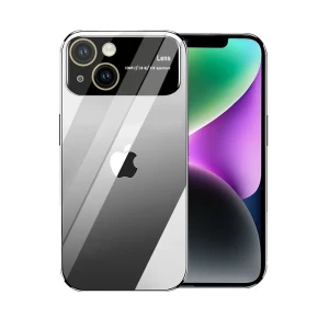 Etui do iPhone 13 Camera Beam, twardy tył, przeźroczyste