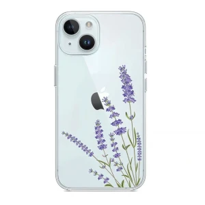 Etui do iPhone 15, lawenda